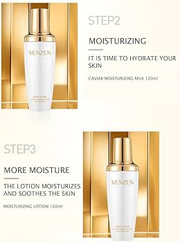 Amazon.com : VENZEN Pearl Caviar Luxurious Moisturizing Set Repair